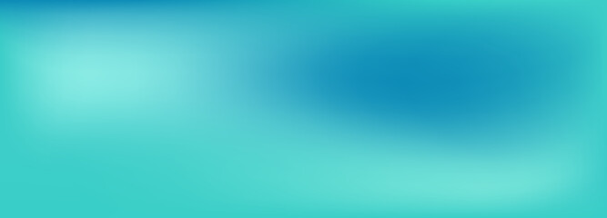 Aesthetic blur tosca gradient background. Soft turquoise tones, blue colored mesh fluid wallpaper.
