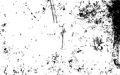 Obraz premium Abstract background with grunge texture and horizontal glitch patterns. Grunge digital texture with noise and glitch lines in horizontal format 