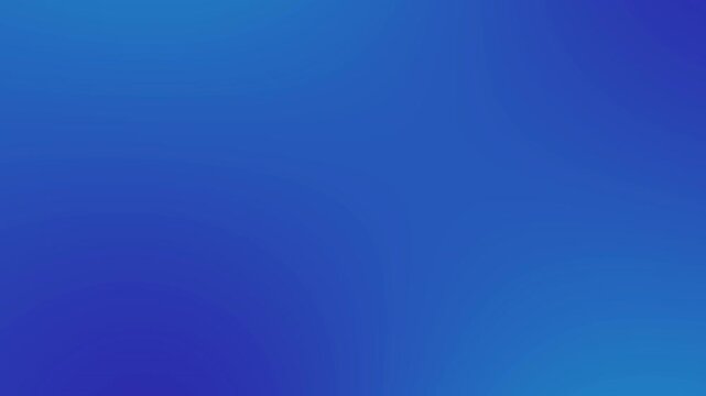 4K abstract gradient background loop for overlay on your project. Abstract slow animated blue gradients background. Solid blue background suitable for social media posts, website banners.