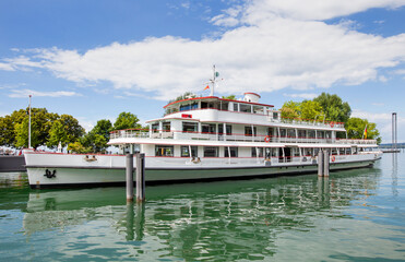 Fahrgastschiff auf dem Bodensee