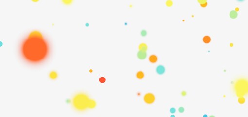Bright, playful bokeh background. Perfect for websites, presentations, and more!