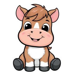 adorable baby horse