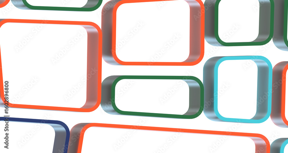 Poster mosaic triangular low poly style abstract geometric background - divider 3d