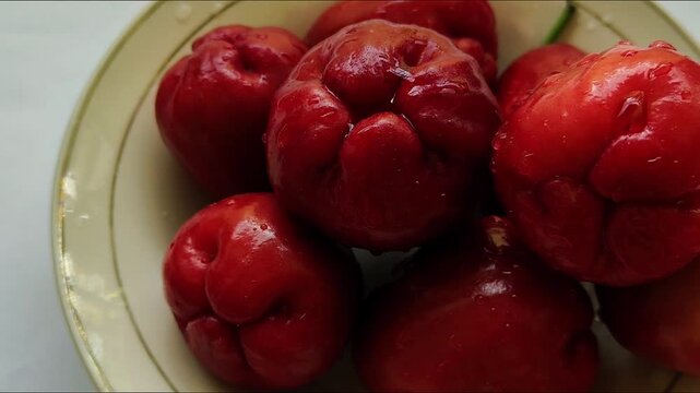 Red Rose Apple (Java Apple or Water Apple) Recording