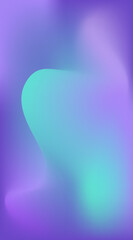 Vibrant neon blue and purple smooth holographic gradient background for modern digital art, futuristic design, UI, wallpaper or web headers.