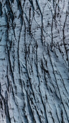 Majestic Svinafellsjokull Glacier showcasing intricate ice formations and textures