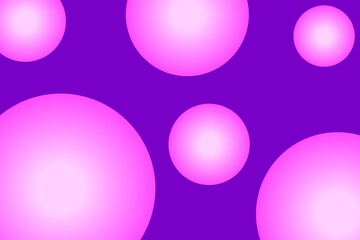 Purple abstract background with pink gradient bubble pattern