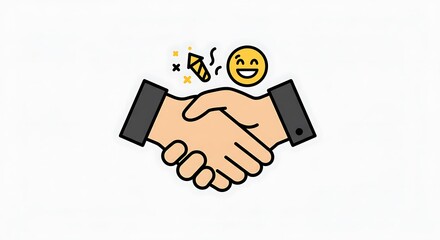 COLLAB tag with handshake icon and sparkle emoji for streaming partnerships