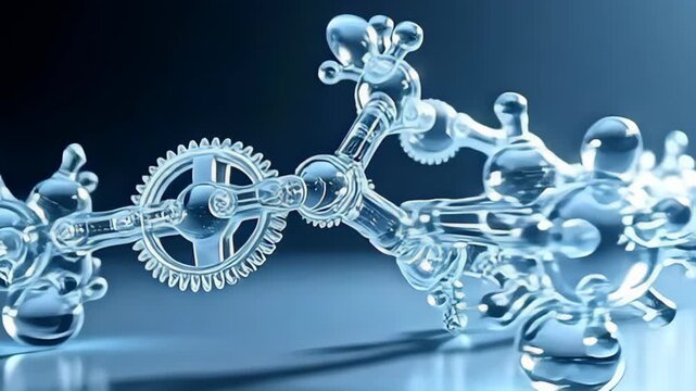 opine angstrom smooth stream of airy light, showcasing angstrom pellucid particle resemble drift timekeeper gearing that intimation and shift gracefully, angstrom it twist and twist inwards