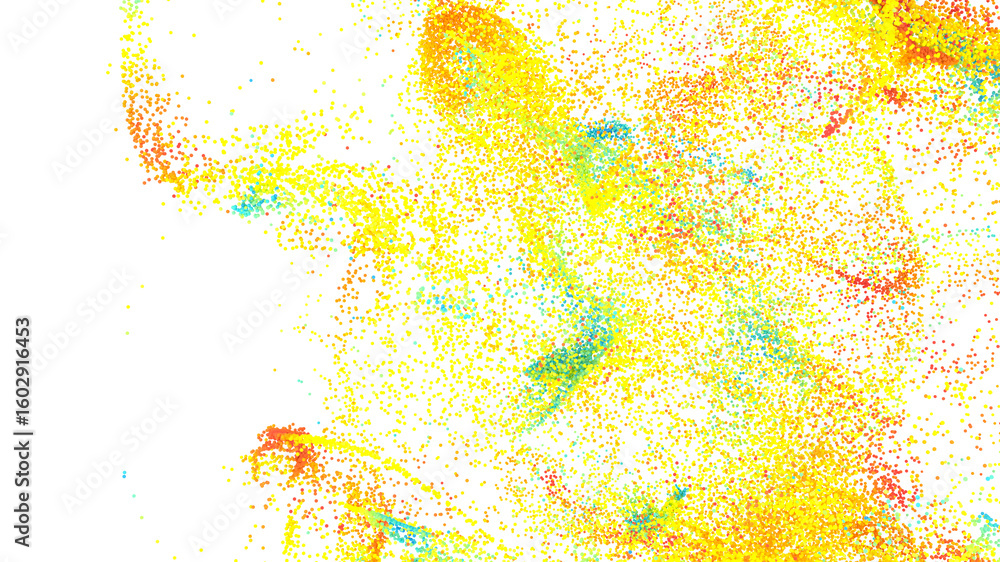 Poster high-resolution abstract background with vibrant particles. perfect for websites, presentations, and