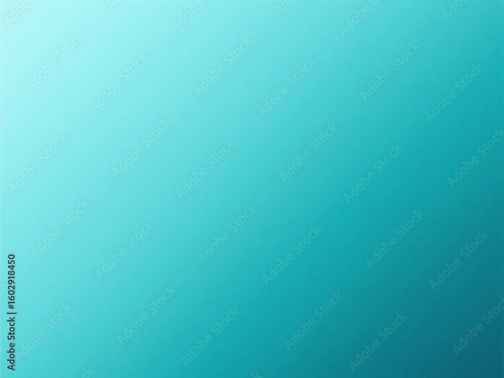 Poster a soft gradient background transitioning from light to dark shades of turquoise and teal seamlessly 