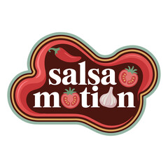 Salsa Motion Badge Logo
