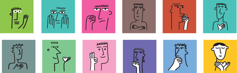 Emotional Expressions A Collection of Faces