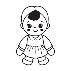 Fototapeta premium Vibrant Baby Alive Littles Doll Collection Moments