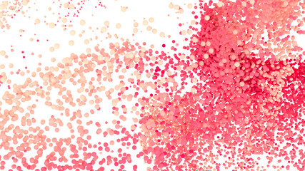 Beautiful abstract background with pink and orange bubbles. Perfect for presentations or websites.