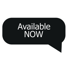  now available text information sign vector icon