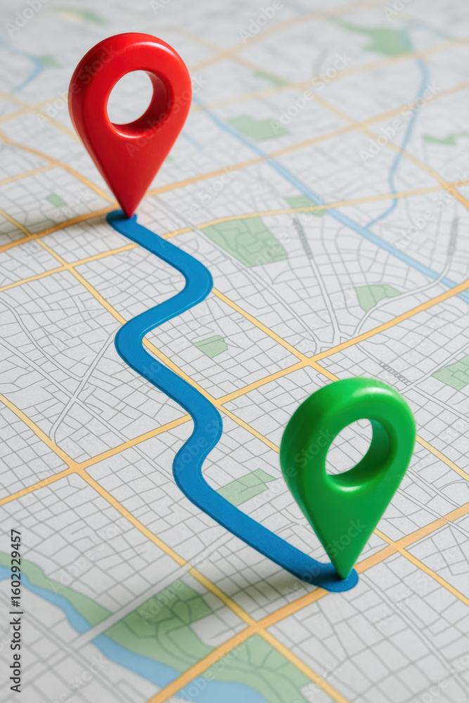 Poster location navigation and guidance plan optimize travel routes toward destination with high efficiency