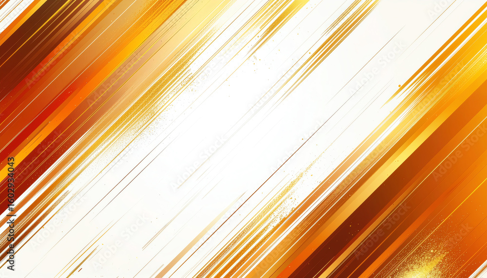Poster vibrant abstract background featuring dynamic diagonal lines in warm shades of orange and gold, crea