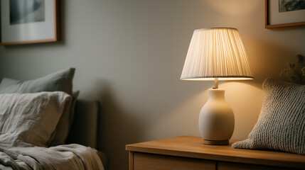 ベッドサイドの照明