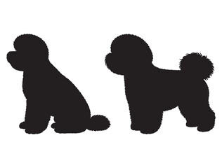 BICHON FRISE DOG SILHOUETTE