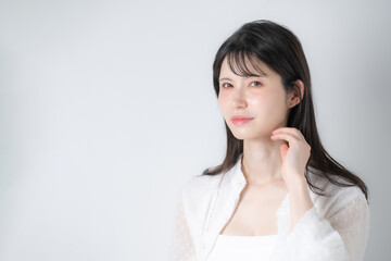 女性　ビューティー　ヘアケア