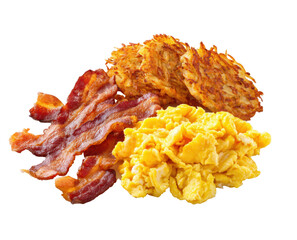 Traditional American Breakfast