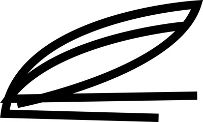 Aerodynamics line single icons, flight and air motion symbol collection, aviation and airflow isolated graphic group in minimal outline style, airplane, jet, thrust, lift, drag, streamline vector