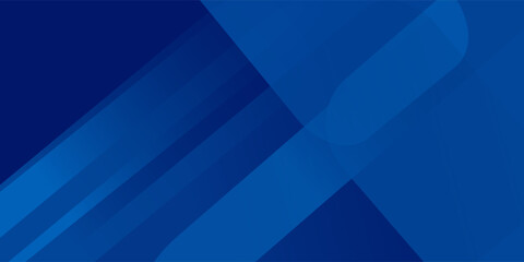 Abstract blue background with glowing geometric lines. Modern blue gradient square shape design. Futuristic technology concept. Suit for brochure, corporate, website, poster, banner, cover modern