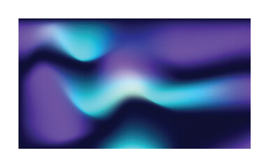 Wavy gradient aurora borealis with subtle grain effect abstract purple