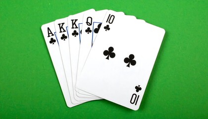 Obraz premium Close-up of playing cards