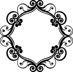 Ornate Flourish Frame