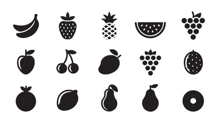 Vibrant assortment of fresh fruits illustration with text elements
