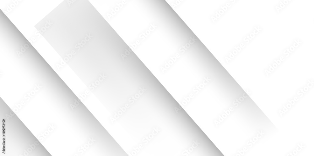Aufkleber abstract minimalist background design with diagonal stripes with soft pink shadows on a white backdr