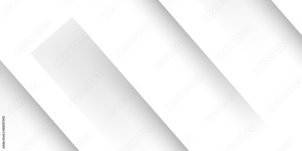 Aufkleber abstract minimalist background design with diagonal stripes with soft pink shadows on a white backdr