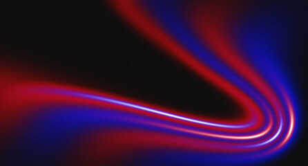 Grainy Gradient Background in Red and Blue with Smooth Light Overlay, Subtle Abstract Texture for Modern Poster, Banner, Wallpaper, Header, and Digital Template Design
