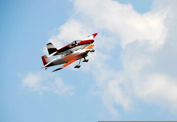 stunt planes at airshow