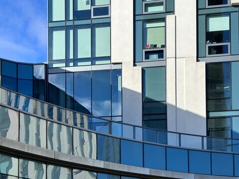 modern office building