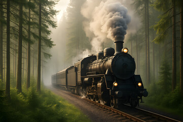 Smokestack Through the Pines 2