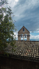 old church in assisi in umbria