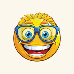 
Yellow Emoji Face Vector Set