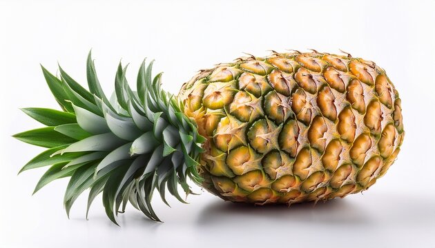 pinapple fruit isolated on white background