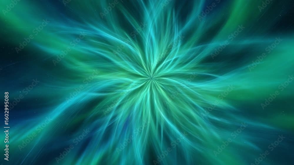 Poster abstract fractal art: an evocative abstract fractal art piece displaying an explosion of vibrant, et