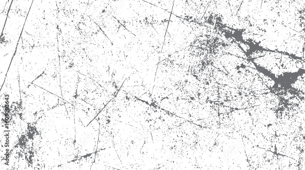 Poster chaotic splatter and scratch grunge texture. abstract ink marks on rough surface. perfect for edgy, 