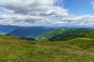 Fototapeta premium Kärnten in den österreichischen Alpen