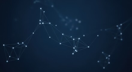 Futuristic Tech Background with Digital Elements and Glowing Lines