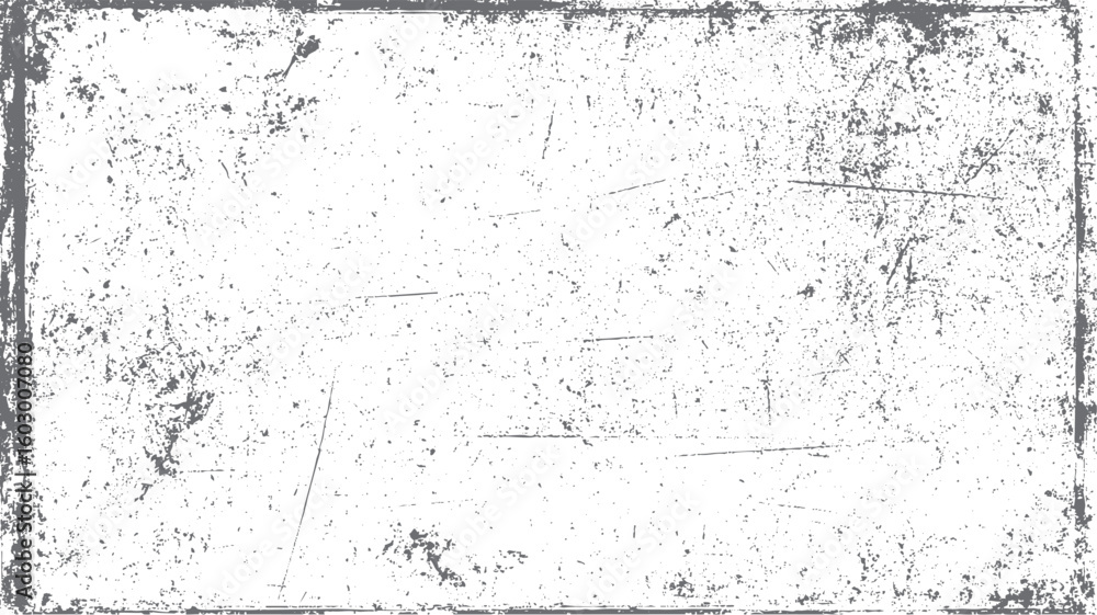 Aufkleber aged grunge texture with vintage frame and distressed edges. old surface background design. ideal fo