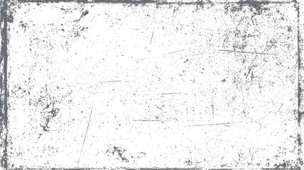 Aged grunge texture with vintage frame and distressed edges. Old surface background design. Ideal for retro visuals and layout overlays.