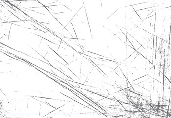 Chaotic etched scratch pattern with sharp black streaks. Urban grunge distressed background. Ideal for print textures and digital layering.