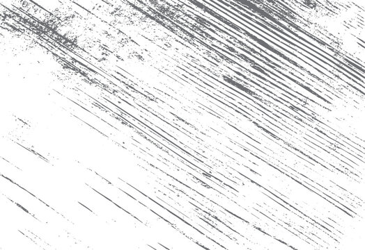 Grunge scratched chaos line overlay on blank background. Rough etching texture effect. Use in worn edges, graphic decay, and grit visuals.