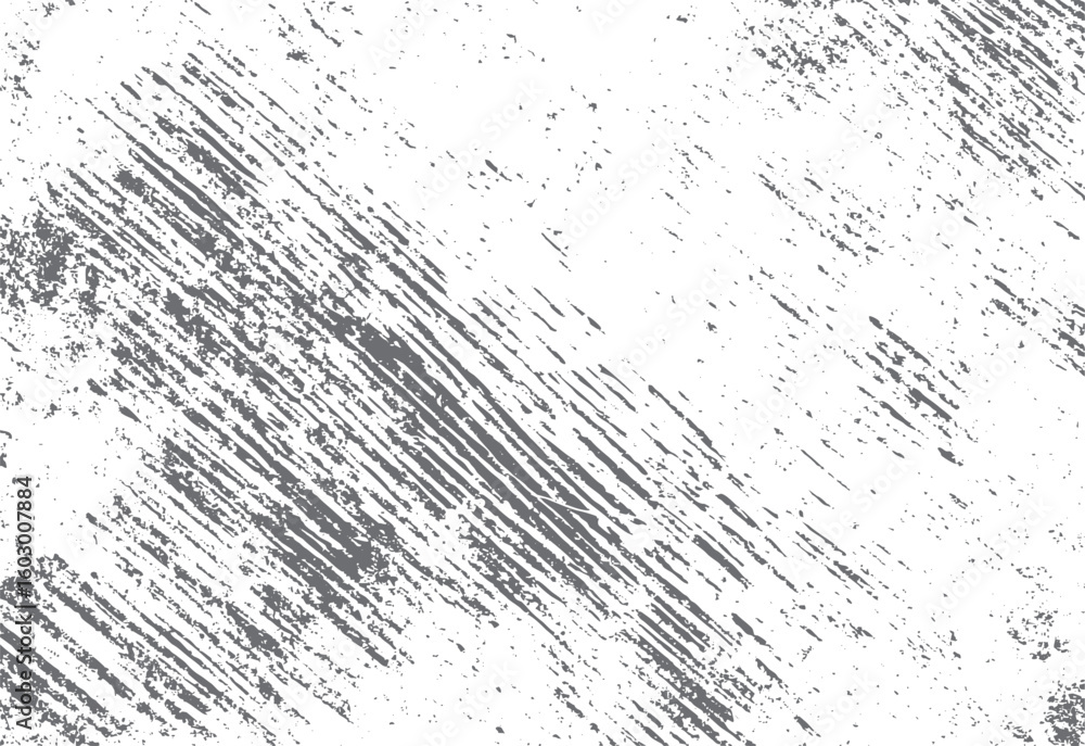 Aufkleber rough diagonal etched line scratches on distressed surface. bold scratchy texture pattern. useful fo